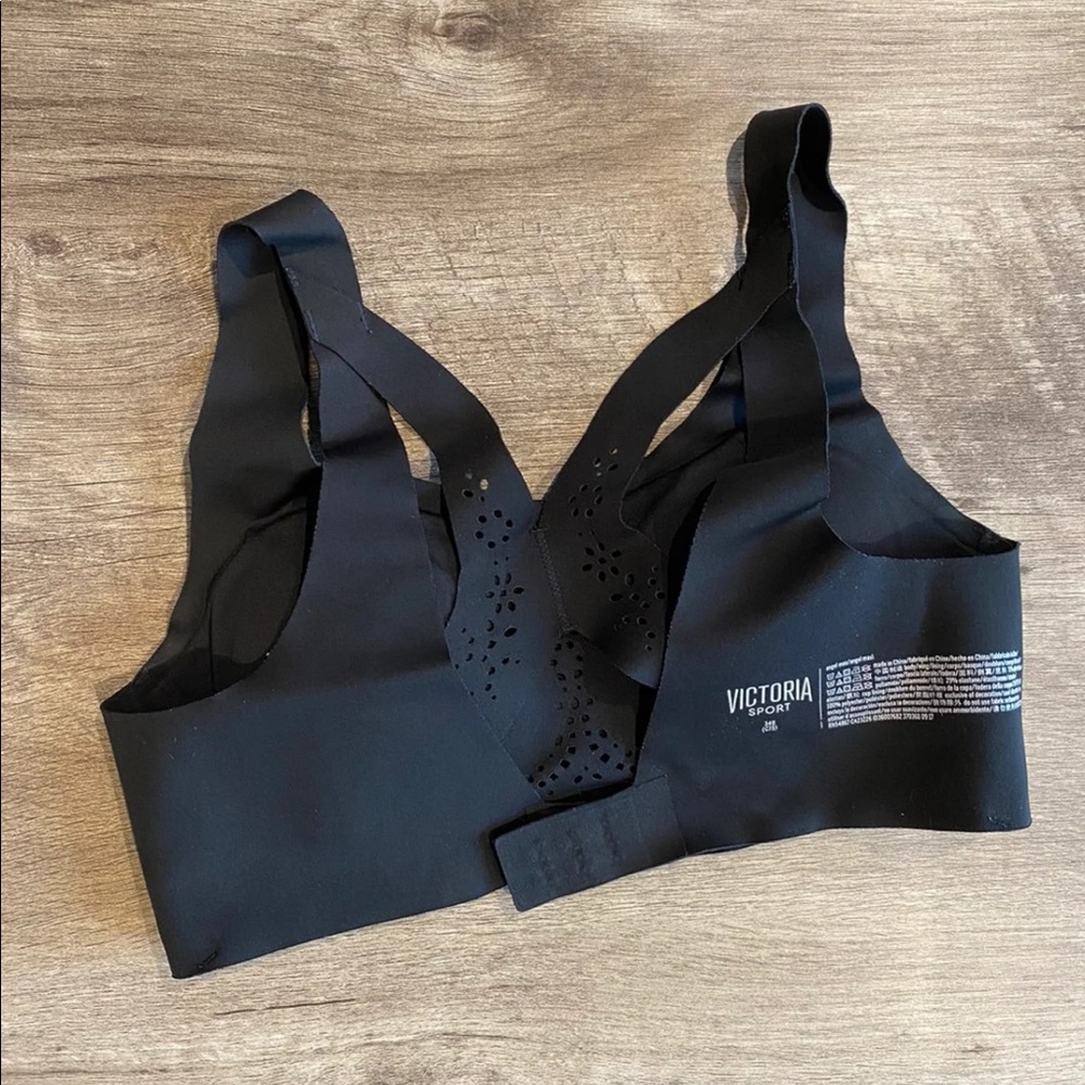 (34B) Victoria’s Secret Victoria Sport Angel Max Black Sports Bra - Picture 6 of 12